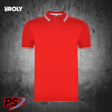 POLO ROLY MONTREAL ROJO / BLANCO