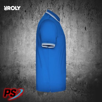 POLO ROLY MONTREAL AZUL ROYAL / BLANCO
