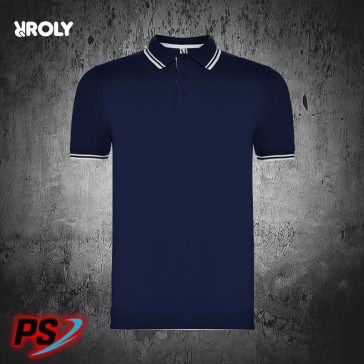 POLO ROLY MONTREAL AZUL MARINO / BLANCO