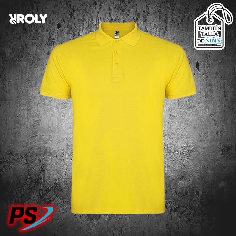 POLO ROLY STAR AMARILLO