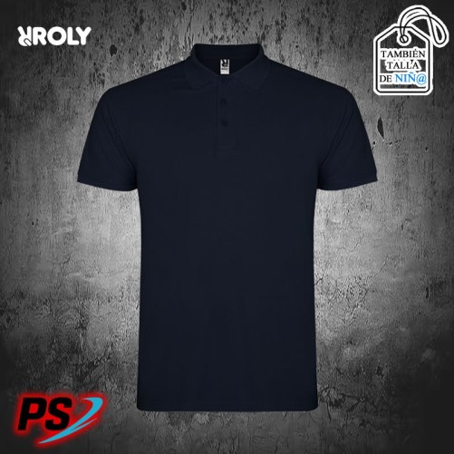 POLO ROLY STAR AZUL MARINO