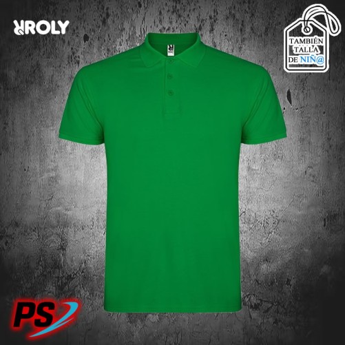 POLO ROLY STAR VERDE TROPICAL