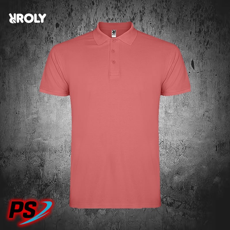 POLO ROLY STAR ROJO CRISANTEMO