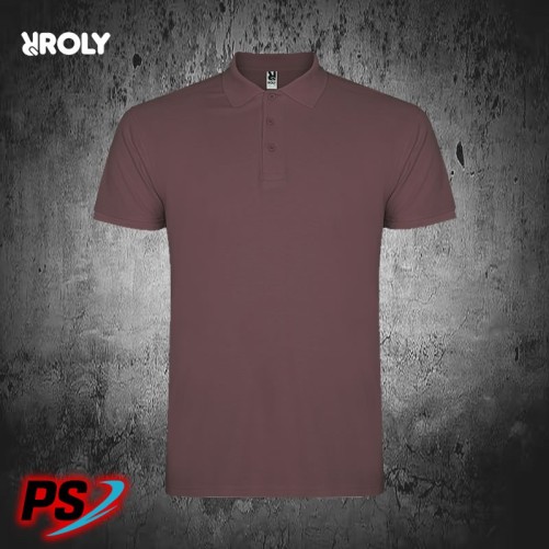 POLO ROLY STAR ROJO PÁLIDO