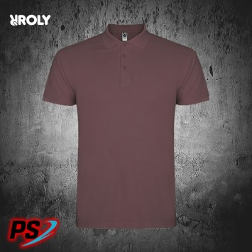 POLO ROLY STAR ROJO PÁLIDO