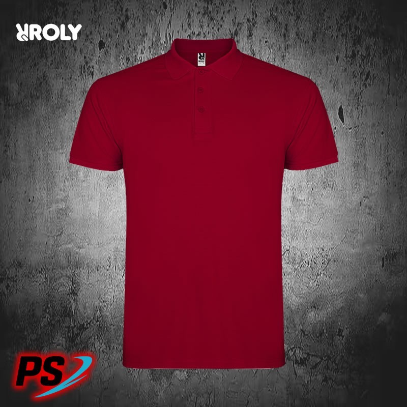 POLO ROLY STAR GRANATE