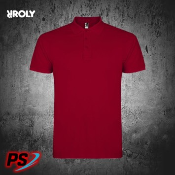 POLO ROLY STAR GRANATE