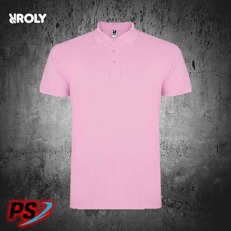 POLO ROLY STAR ROSA CLARO