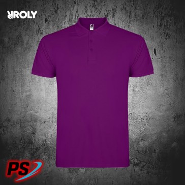 POLO ROLY STAR PÚRPURA