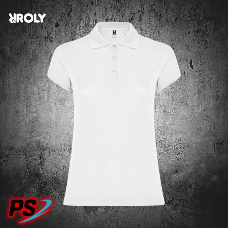 POLO MUJER ROLY STAR WOMAN BLANCO POLO MUJER ROLY STAR WOMAN BLANCO