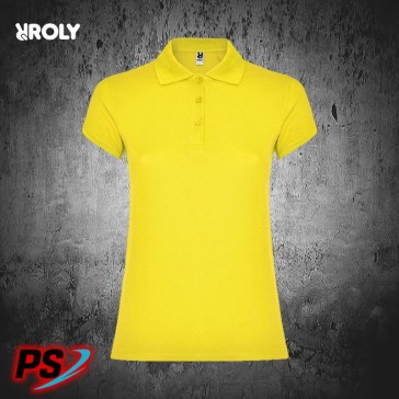 POLO MUJER ROLY STAR WOMAN AMARILLO