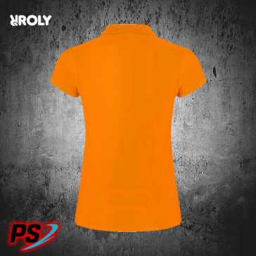 POLO MUJER ROLY STAR WOMAN NARANJA