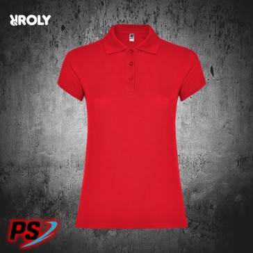 POLO MUJER ROLY STAR WOMAN ROJO