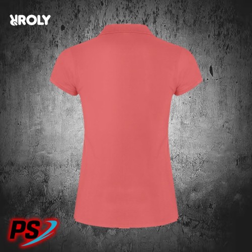 POLO MUJER ROLY STAR WOMAN ROJO CRISANTEMO
