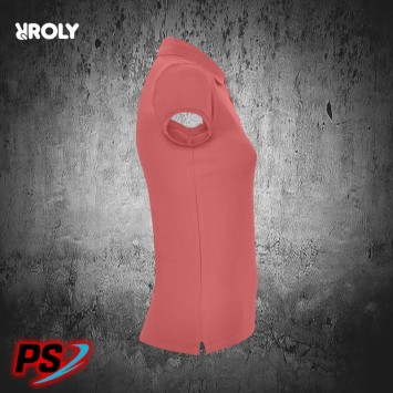POLO MUJER ROLY STAR WOMAN ROJO CRISANTEMO
