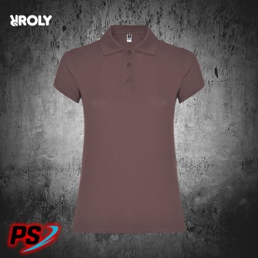 POLO MUJER ROLY STAR WOMAN ROJO PÁLIDO