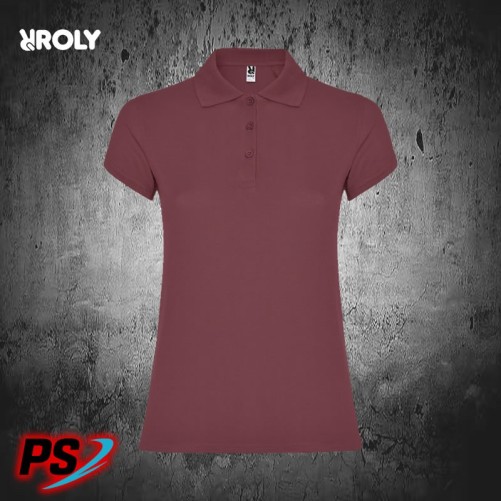 POLO MUJER ROLY STAR WOMAN ROJO BAYA