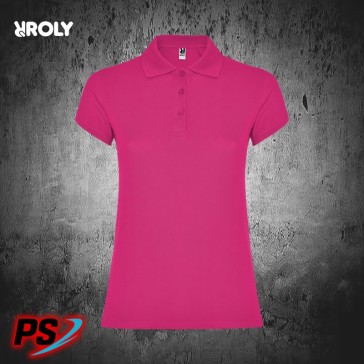 POLO MUJER ROLY STAR WOMAN ROSETÓN