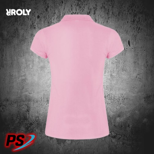 POLO MUJER ROLY STAR WOMAN ROSA CLARO