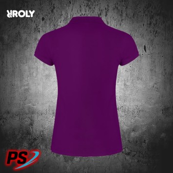 POLO MUJER ROLY STAR WOMAN PÚRPURA