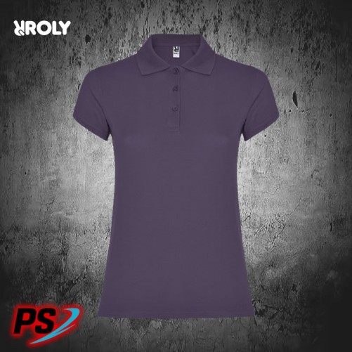 POLO MUJER ROLY STAR WOMAN LILA
