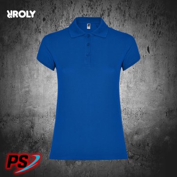 POLO MUJER ROLY STAR WOMAN AZUL ROYAL