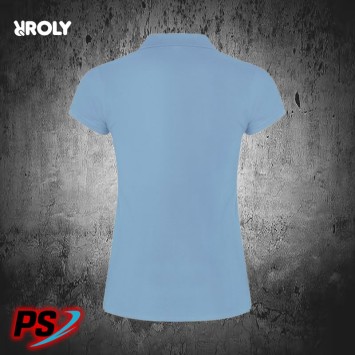 POLO MUJER ROLY STAR WOMAN AZUL CELESTE