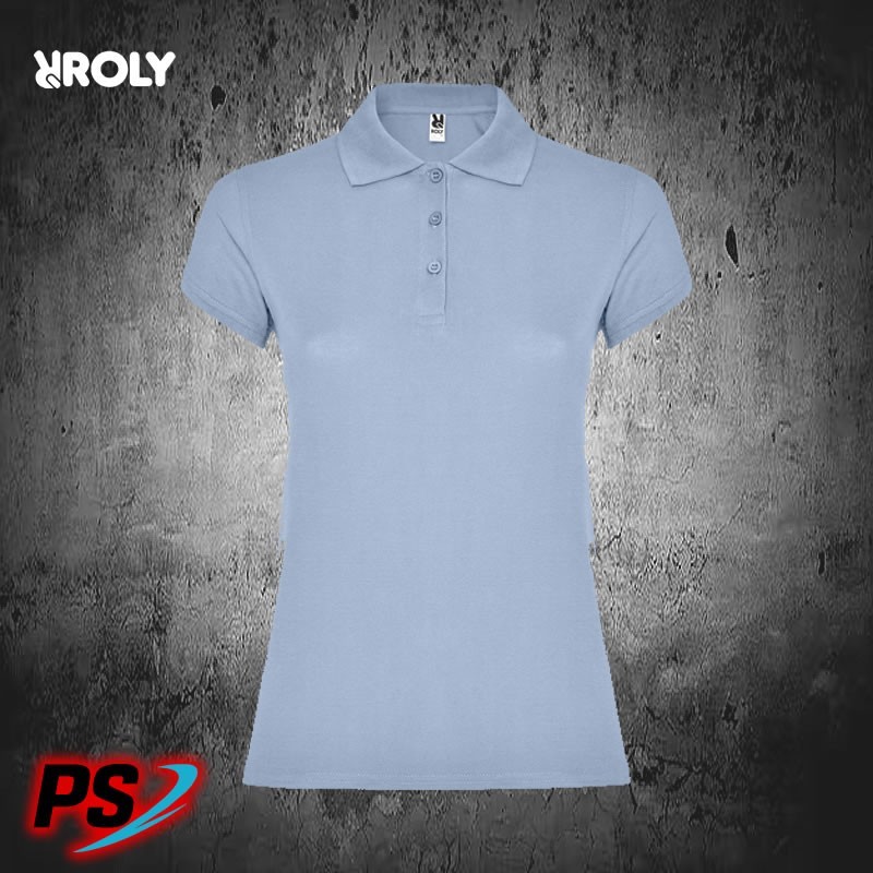 POLO MUJER ROLY STAR WOMAN AZUL ZEN POLO MUJER ROLY STAR WOMAN AZUL ZEN