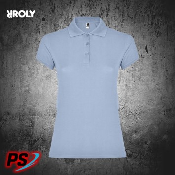 POLO MUJER ROLY STAR WOMAN AZUL ZEN