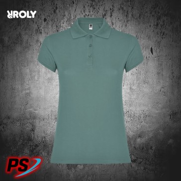 POLO MUJER ROLY STAR WOMAN AZUL CALMA