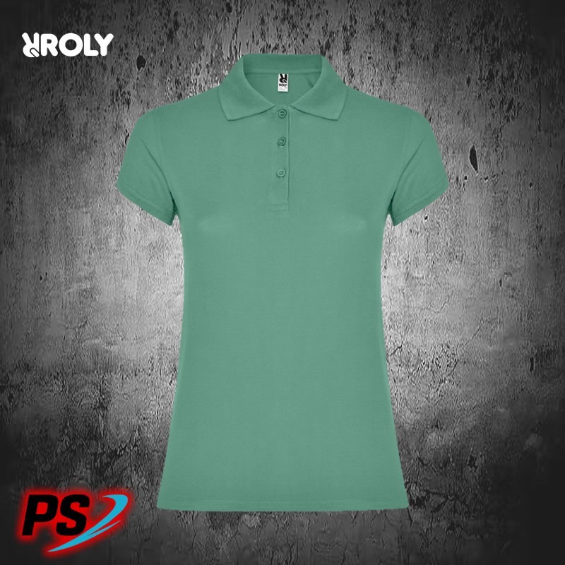 POLO MUJER ROLY STAR WOMAN MENTA OSCURO POLO MUJER ROLY STAR WOMAN MENTA OSCURO