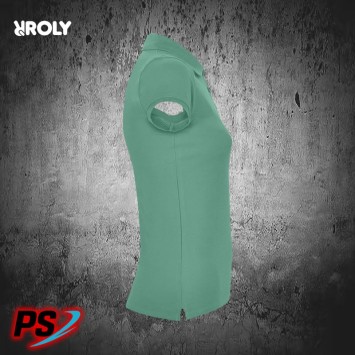 POLO MUJER ROLY STAR WOMAN MENTA OSCURO