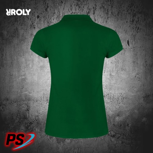 POLO MUJER ROLY STAR WOMAN VERDE BOTELLA