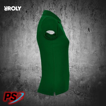 POLO MUJER ROLY STAR WOMAN VERDE BOTELLA