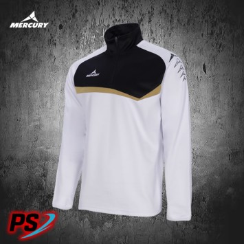 SUDADERA MERCURY FENIX BLANCO / NEGRO