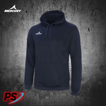 SUDADERA MERCURY CAPUCHA PERFORMANCE AZUL MARINO