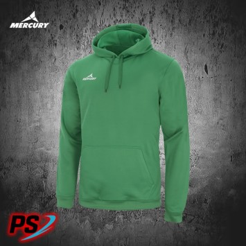 SUDADERA MERCURY CAPUCHA PERFORMANCE VERDE