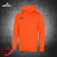SUDADERA MERCURY CAPUCHA PERFORMANCE NARANJA