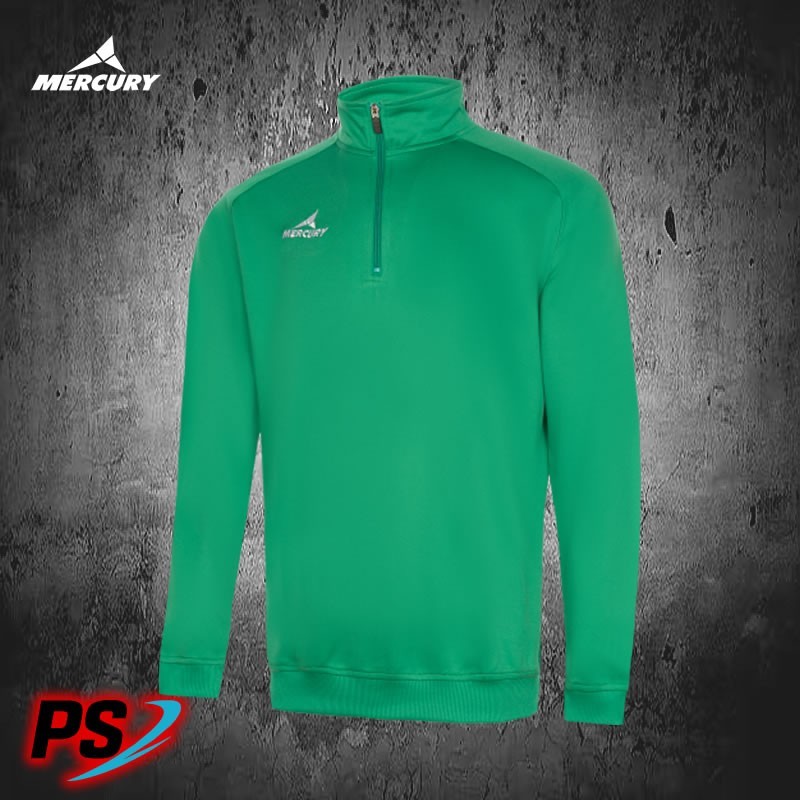SUDADERA MERCURY CREMALLERA PERFORMANCE VERDE SUDADERA MERCURY CREMALLERA PERFORMANCE VERDE