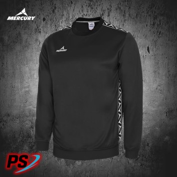 SUDADERA MERCURY FENIX NEGRO