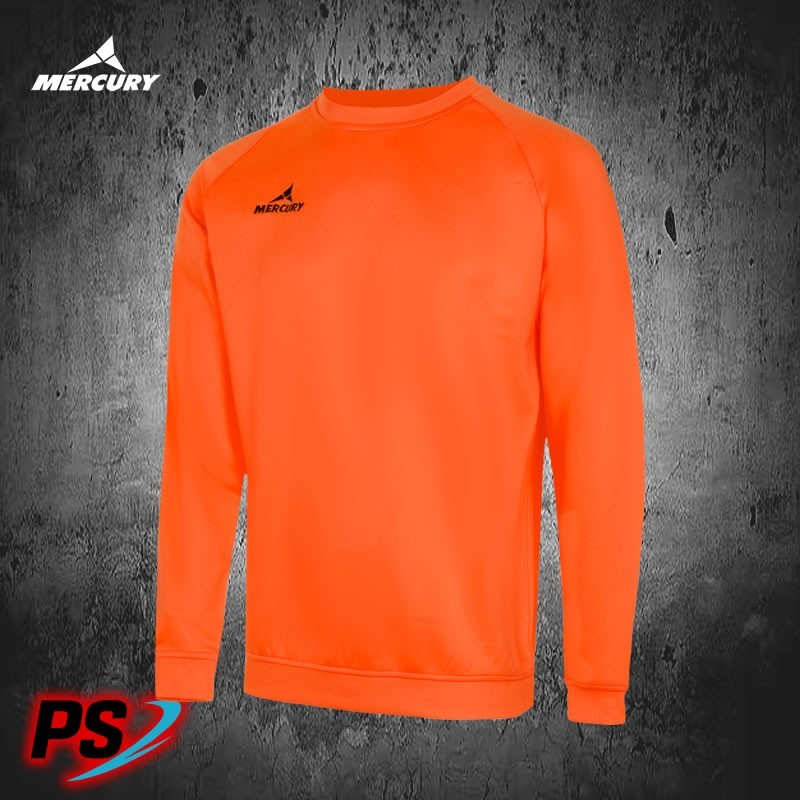 SUDADERA MERCURY PERFORMANCE NARANJA