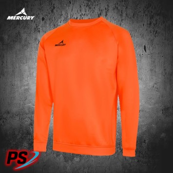 SUDADERA MERCURY PERFORMANCE NARANJA
