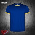 CONJUNTO 2 CAMISETAS Y PANTALÓN ROLY RACING AZUL ROYAL/AMARILLO