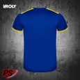 CONJUNTO 2 CAMISETAS Y PANTALÓN ROLY RACING AZUL ROYAL/AMARILLO