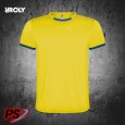 CONJUNTO 2 CAMISETAS Y PANTALÓN ROLY RACING AZUL ROYAL/AMARILLO