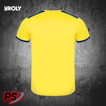CONJUNTO 2 CAMISETAS Y PANTALÓN ROLY RACING AZUL ROYAL/AMARILLO