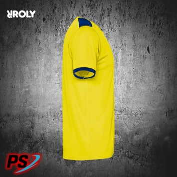 CONJUNTO 2 CAMISETAS Y PANTALÓN ROLY RACING AZUL ROYAL/AMARILLO