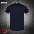 CONJUNTO 2 CAMISETAS Y PANTALÓN ROLY RACING AZUL MARINO/FUCSIA