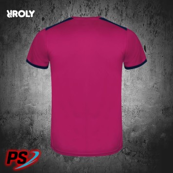 CONJUNTO 2 CAMISETAS Y PANTALÓN ROLY RACING AZUL MARINO/FUCSIA
