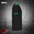 CONJUNTO 2 CAMISETAS Y PANTALÓN ROLY RACING NEGRO/VERDE FLÚOR